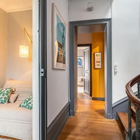 Maison D'exception En Plein Coeur De Semesterbostad Nantes